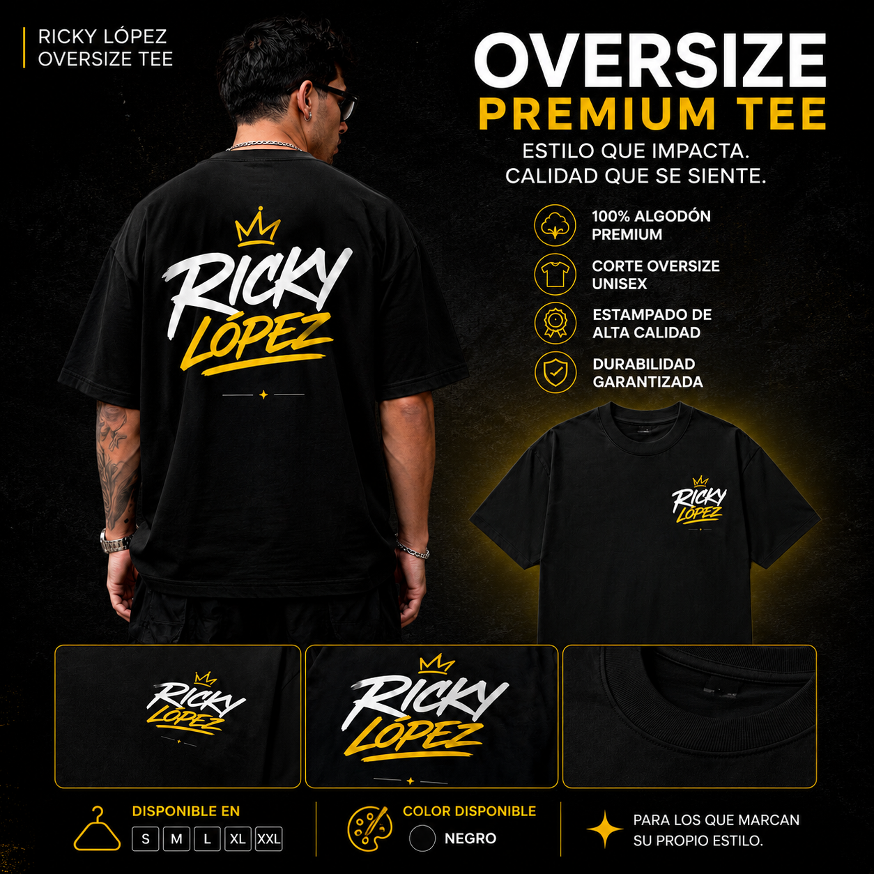 Ricky López Oversize Tee